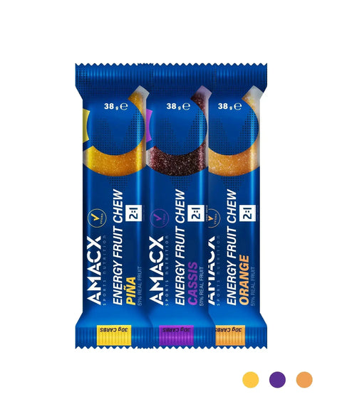 Energy Fruit Chew Piña | 12 pack Amacx