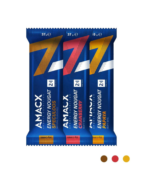 Energy Nougat Cranberry | 12 pack Amacx