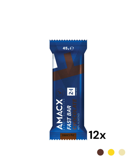 Fast Bar Chocolate | 12 pack Amacx