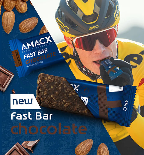 Fast Bar Chocolate | 12 pack Amacx
