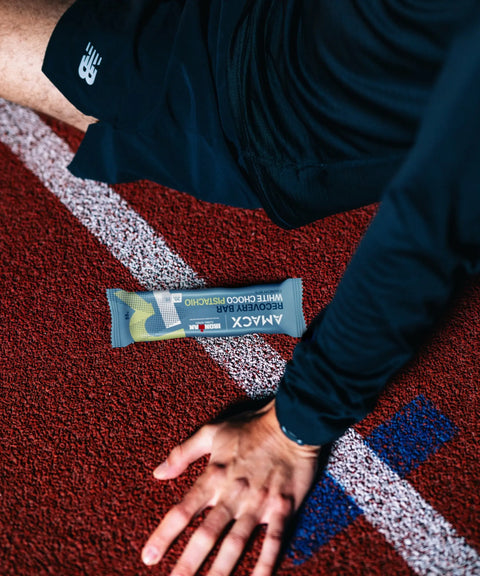 Recovery Bar White Choco Pistachio | 12 pack Amacx