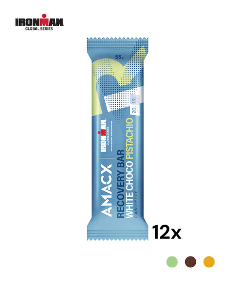Recovery Bar White Choco Pistachio | 12 pack Amacx