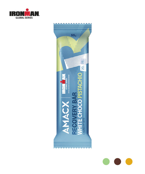 Recovery Bar White Choco Pistachio | 12 pack Amacx