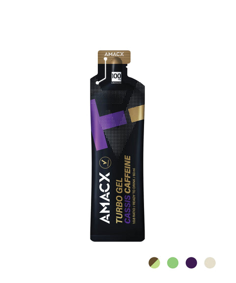 Turbo Gel Cassis Caffeine | 12 pack Amacx