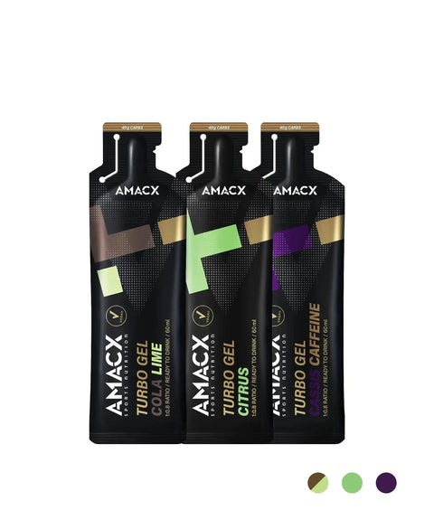 Turbo Gel Cassis Caffeine | 12 pack Amacx