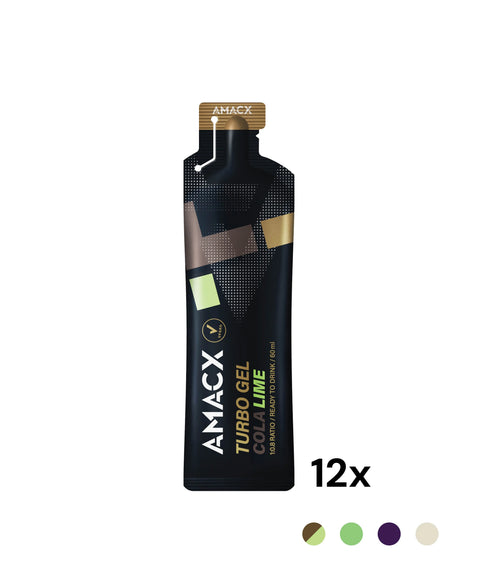 Turbo Gel Cola Lime | 12 pack Amacx